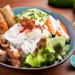 Grilled Pork & Spring Rolls with Vermicelli