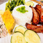 Special Broken Rice: Pork Chop, Pork rib, Egg & Egg Meatloaf